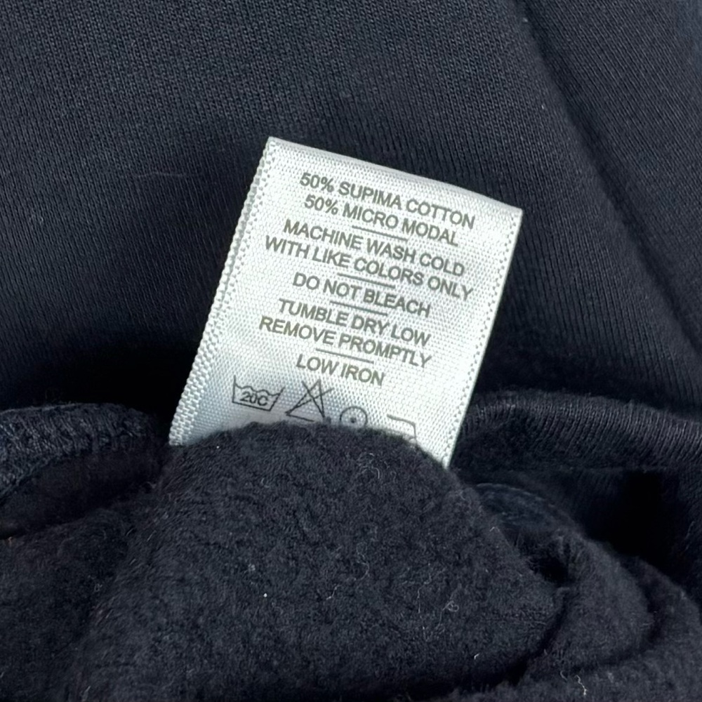 American Giant Women’s Size Small Black Crewneck Pullover Sweatshirt - Picture 4 of 5